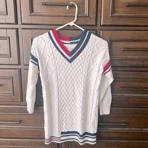 Cable Knit Sweater Dress